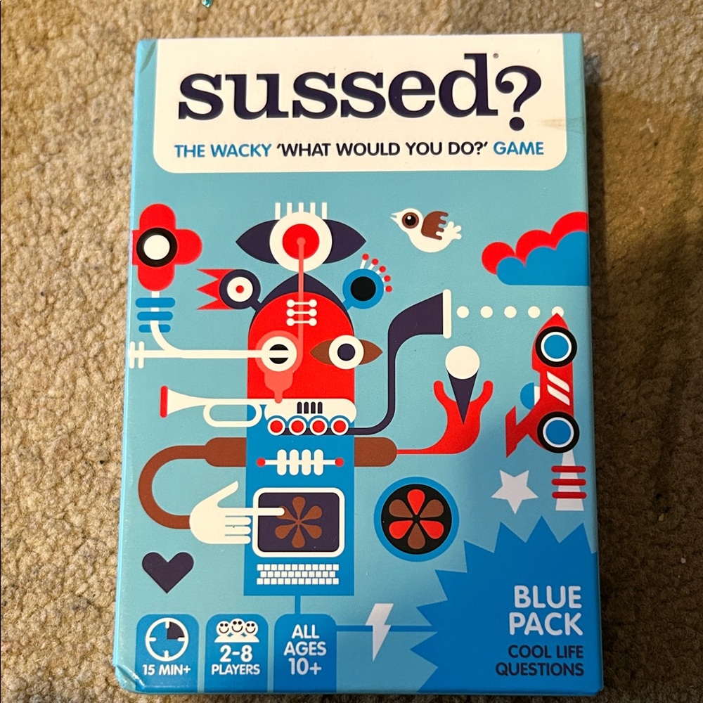“Sussed? The Wacky 'What Would You Do?' Game - Blue Pack